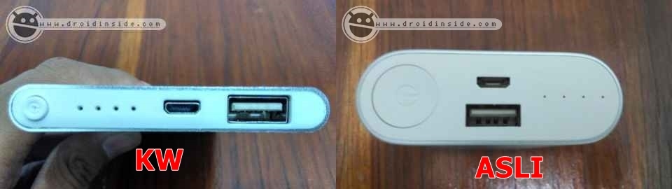 power bank xiaomi asli dan palsu