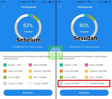 file lainnya xiaomi dan cara hapus