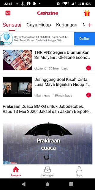 aplikasi penghasil uang cashzine