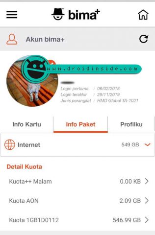 cara buka blokir kartu 3 karena bug kuota