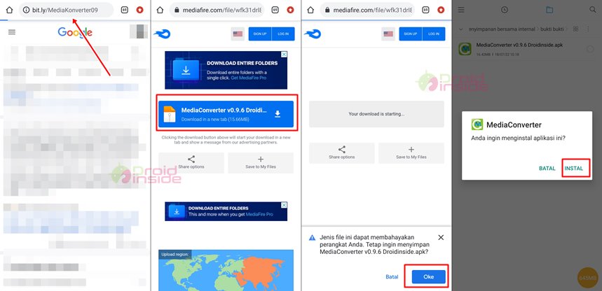 cara instal media converter untuk m3u8