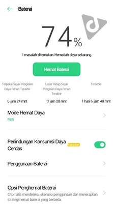 baterai oppo f11 setelah update android 10