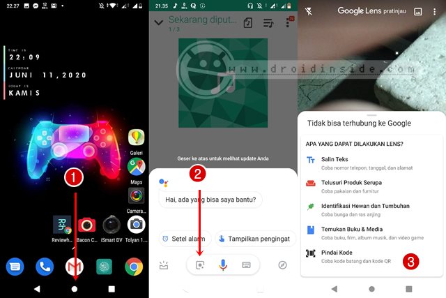 cara scan barcade dengan google lens