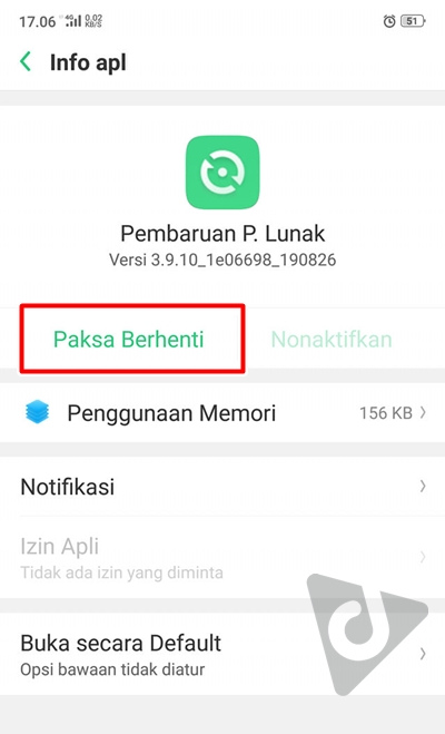 mematikan update oppo f9