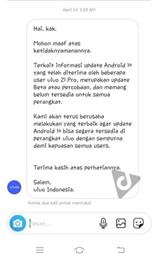 vivo z1 pro software update