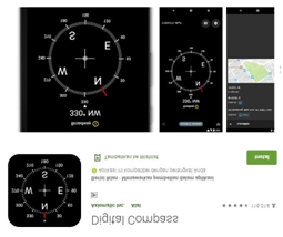 compass digital - Aplikasi Bermanfaat Android