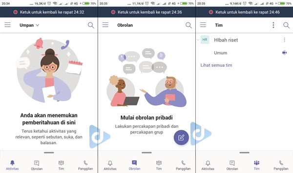 fitur aplikasi microsoft teams