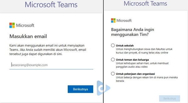 sign up microsoft teams