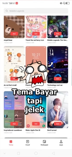 tema realme bayar