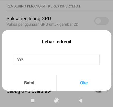 merubah dpi android