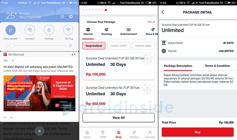 paket surprisedeal telkomsel 2020