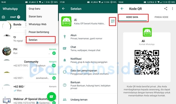 membagikan nomor kode qr whatsapp