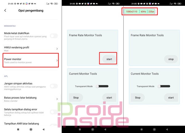 menampilkan fps di xiaomi dev mode