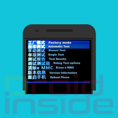 arti tulisan menu recovery bahasa cina android