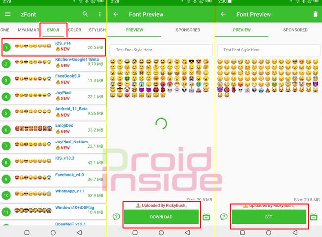 ubah emoji infinix jadi Iphone