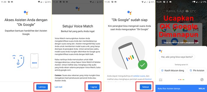 aktifkan asisten google