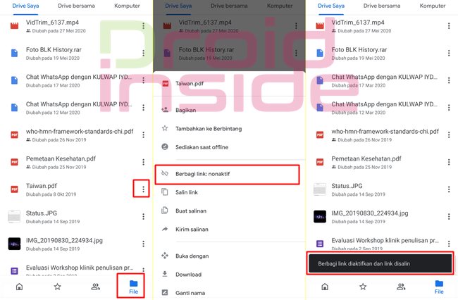 cara buat link google drive yang bisa diakses semua orang