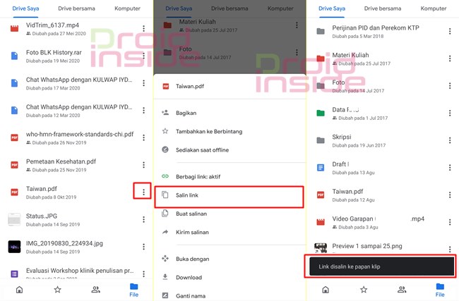 cara buat link google drive yang bisa diakses semua orang