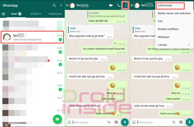 cara ganti nama kontak whatsapp