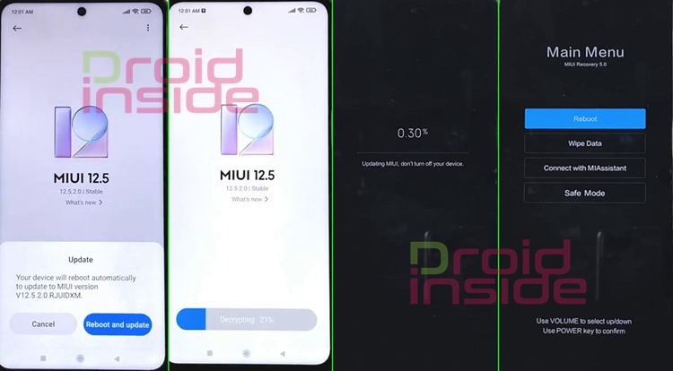 Downgrade xiaomi android 11 ke android 10