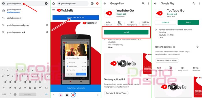 cara download youtube go 2021