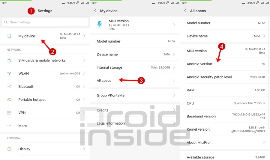 Cara Cek Versi Android di Xiaomi