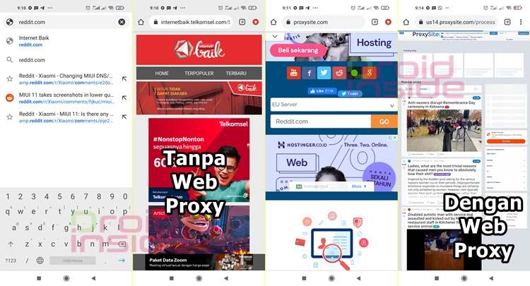 cara membuka situs yang diblokir di chrome hp