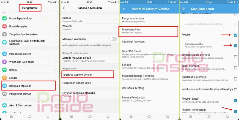 cara menghilangkan kamus di keyboard vivo