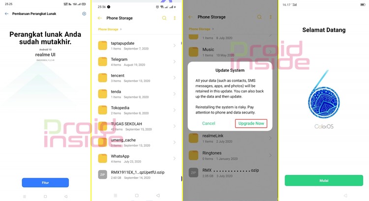 tutorial rollback realme 5 ke android 9