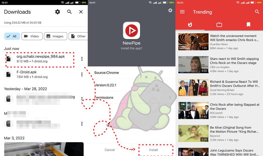 Cara Buka Youtube Tanpa Google Play Service Terbaru android