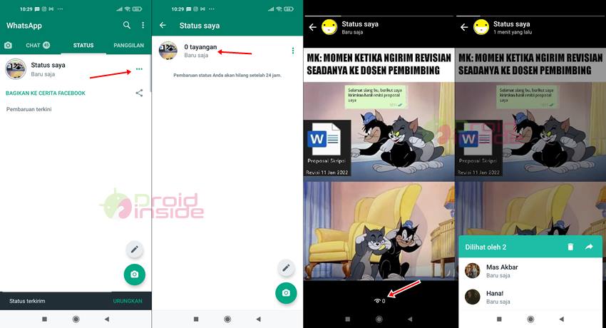 cara melihat status wa dilihat oleh siapa saja