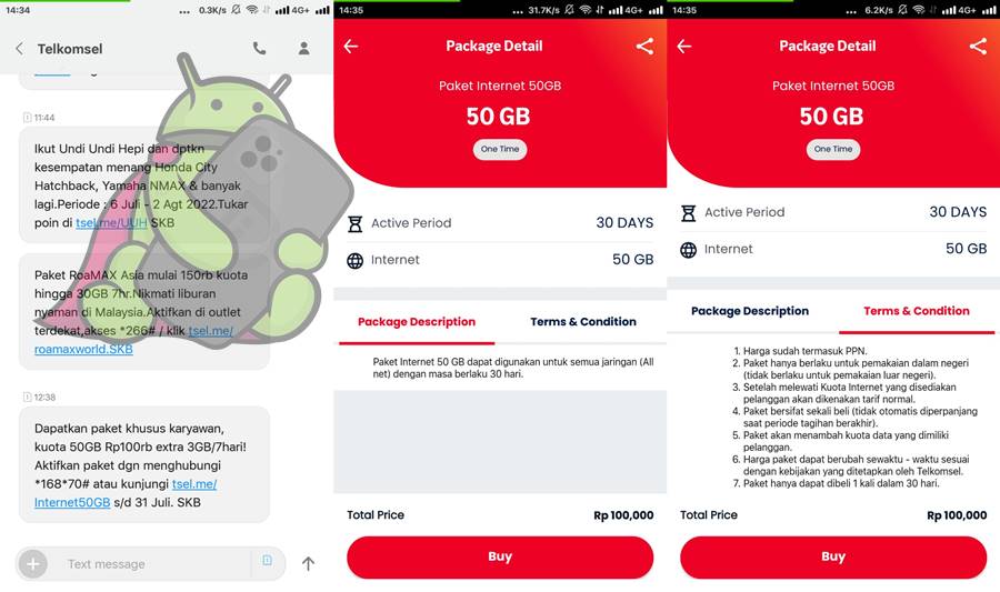 Paket Khusus Karyawan Telkomsel