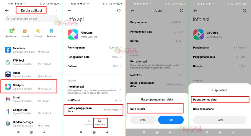 mengatasi aplikasi tiba-tiba muncul hp xiaomi