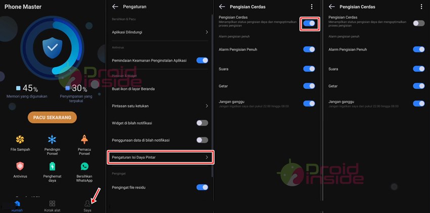 mengatasi hp infinix ngecas lambat droidinside