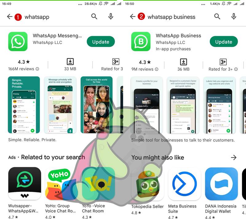 Cara Menggunakan Dua Nomor WhatsApp Dalam Satu Ponsel