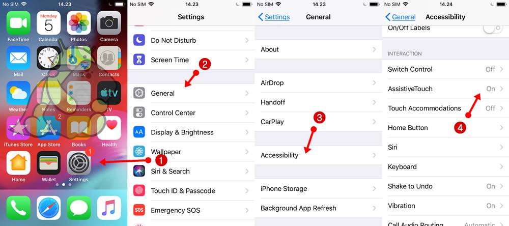 Cara Memunculkan Assistive Touch di iPhone