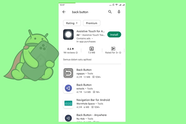 back button apk