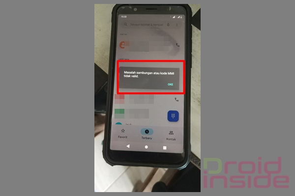 Cara Mengatasi Masalah Sambungan atau Kode MMI Tidak Valid