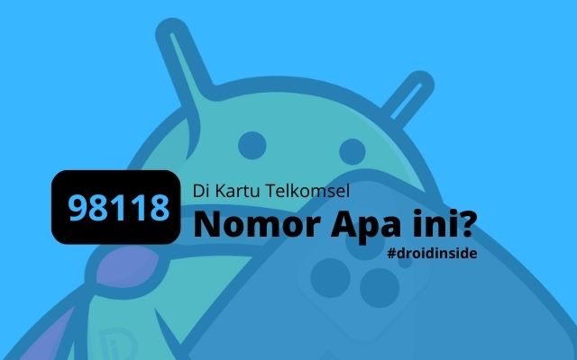 98118 SMS Nomor Apa di Kartu Telkomsel