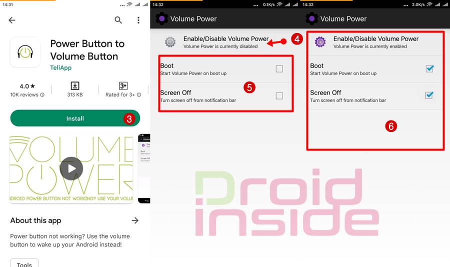 Cara Install dan Setting Power Button to Volume Button