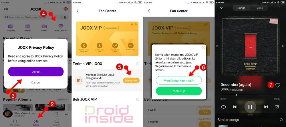 Cara Claim JOOX Gratis 2023