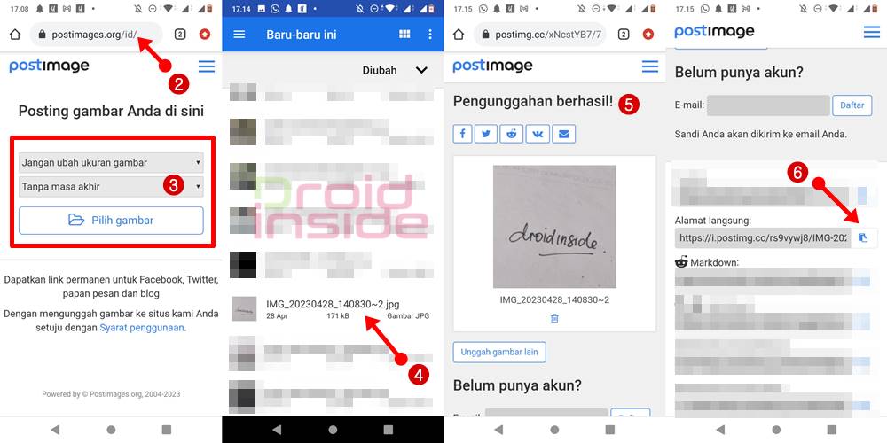 Upload tanda tangan digital secara online