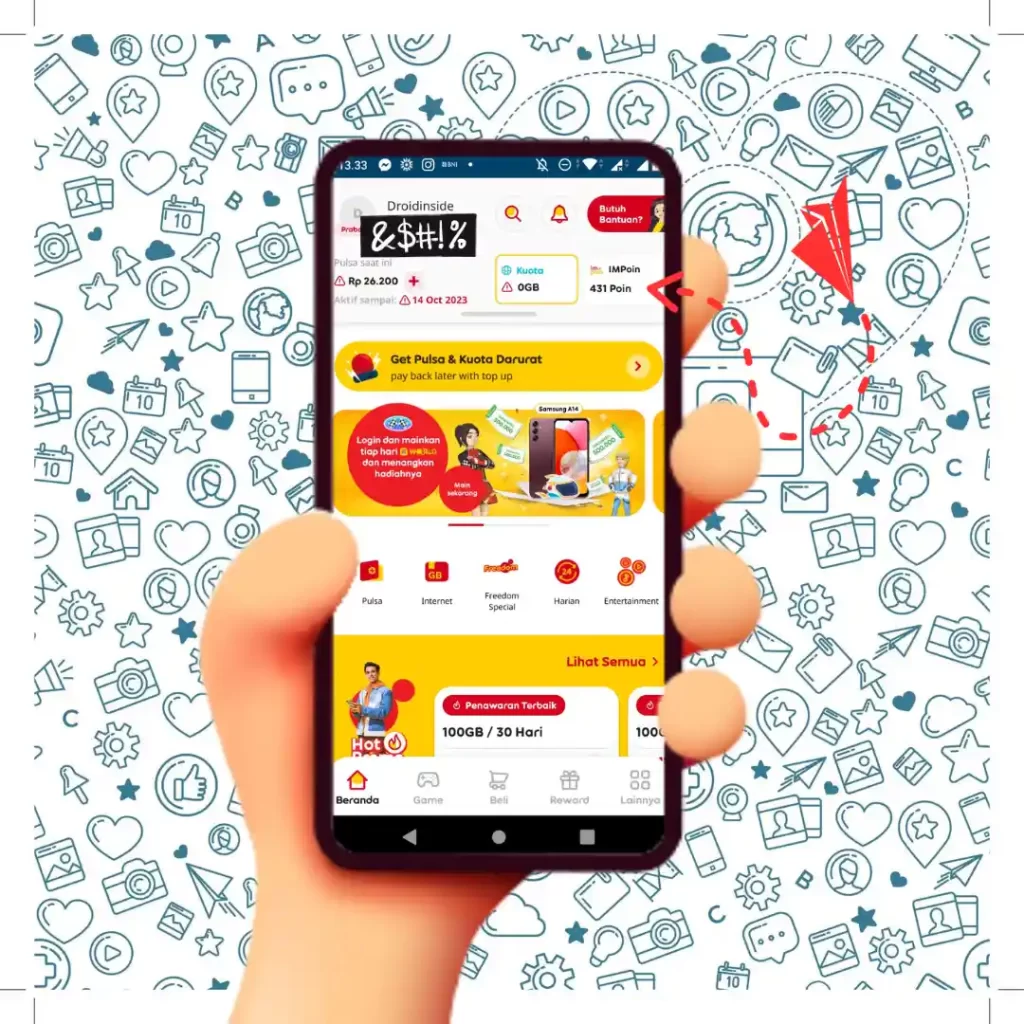 Cara Melihat IMPoin Indosat apk 1 result